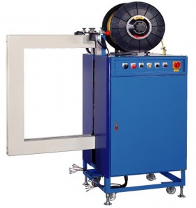 máy đai niềng thùng tự động